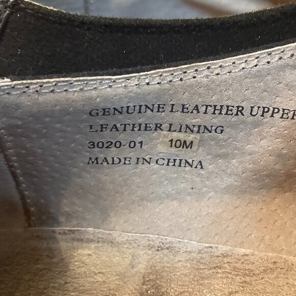 Fratelli Men's Black Suede Loafers Size 10 - Picture 5 of 8